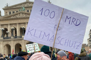 Klimastreik in Frankfurt